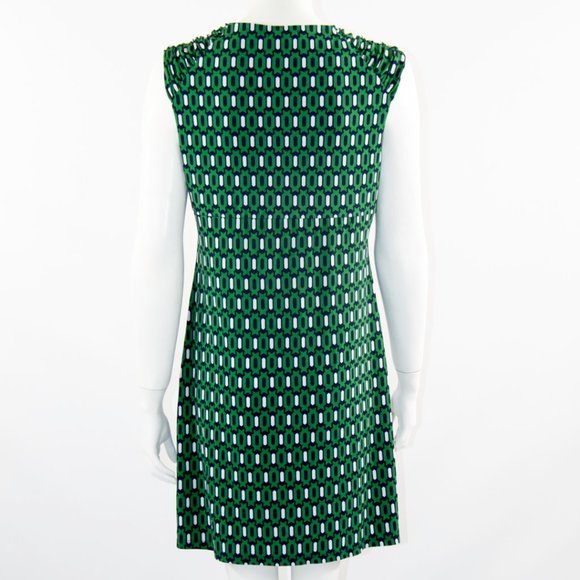 Kiara Print Summer Casual Dress Geometric sz large - Picture 7 of 8